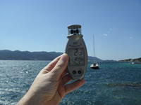 Windsurfing on the Peljesac Channel