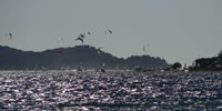 Windsurfing on the Peljesac Channel