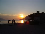 Windsurfing on the Peljesac Channel